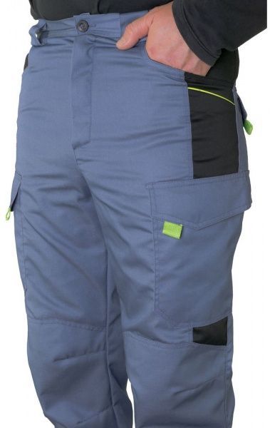 Брюки рабочие Торнадо “Рубикон” р. 60-62 рост 5-6 синий с черным