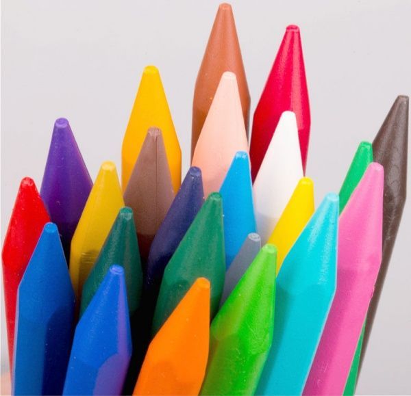 Набор карандашей восковых 12 цветов Milan