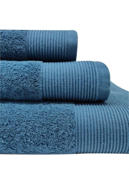 Рушник махровий Гофре 70x140 см неві La Nuit 
