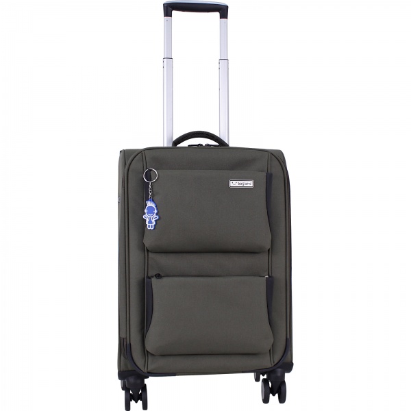 Чемодан Bagland S 36 л хаки (3716619) 