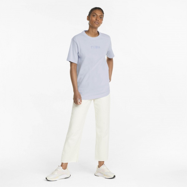 Футболка Puma Downtown Relaxed Graphic Tee 53357921 р.S блакитний
