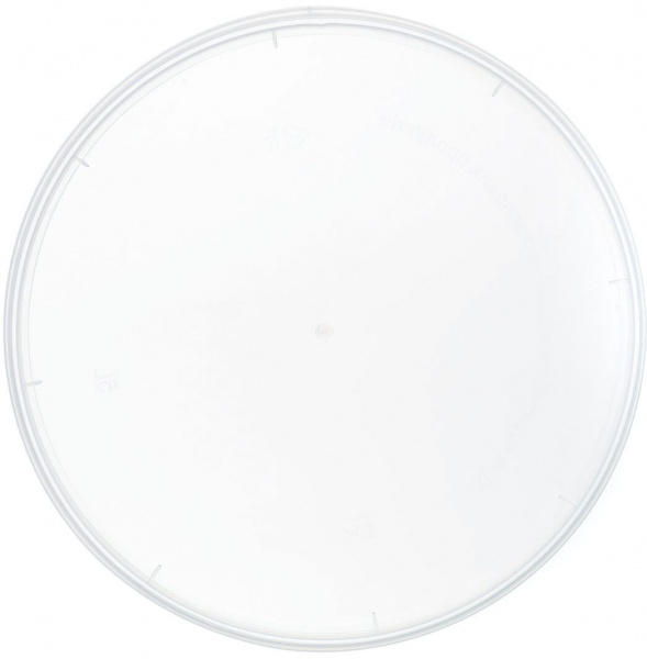 Крышка Poliplast для ведра круглого 5л прозрачный 