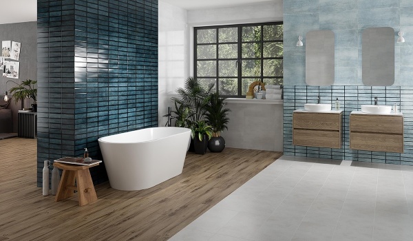 Плитка Opoczno Франсуа мінт структура глосі 29,7x60 см 