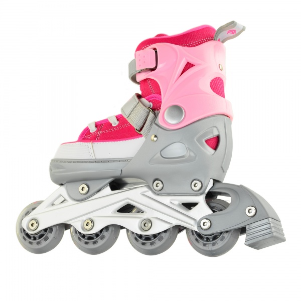 Роликовые коньки Action PW-126B-13-2PINK/33-36 розовый