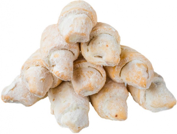 Печенье КД ВАЦАК Рогалик с вишневой начинкой (2261630844015) 500 г 