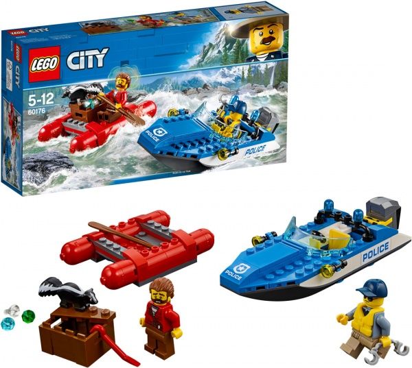 Конструктор LEGO City Погоня по горной реке 60176