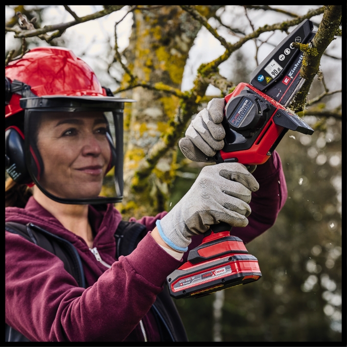 Пила мини аккумуляторная Einhell PXC GE-PS 18/15 Li BL Kit 2.5 Ah 4600040+4512097+4500174