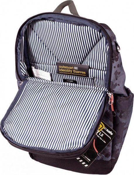 Рюкзак Pacsafe Slingsafe LX500 сірий 21 л