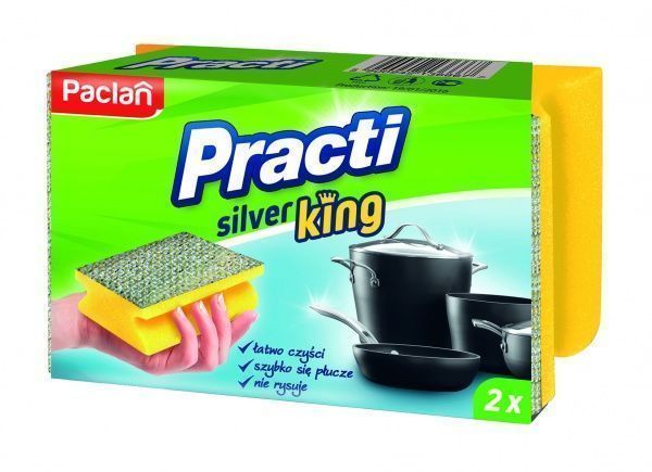 Губка Paclan Silver King 2 шт.