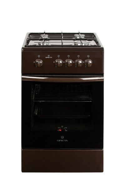 Плита газовая Greta GG 5770 MN 13 (B) (1470-00-20АА коричневая)