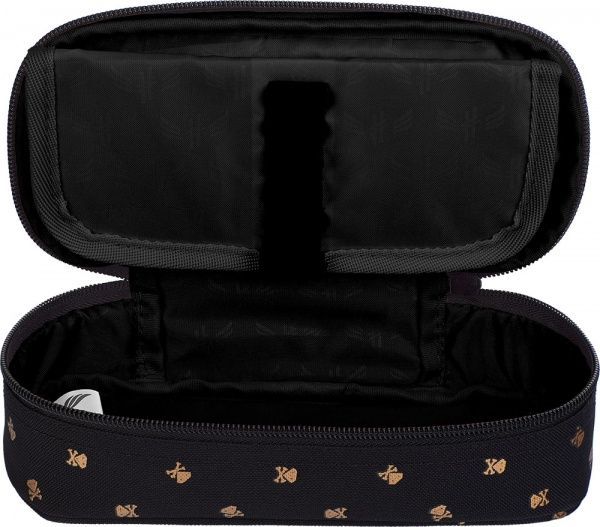 Пенал школьный HS-176 Hash черный