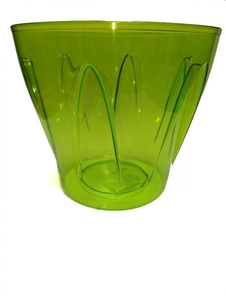 Кашпо декоративное АРКАДА D184 круглый 2,9 л зеленый 