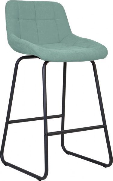 Стул барный Nowy Styl NICOLE HOKER CFS LB BLACK (BOX-2) (CH) SORO-34 бирюзовый 
