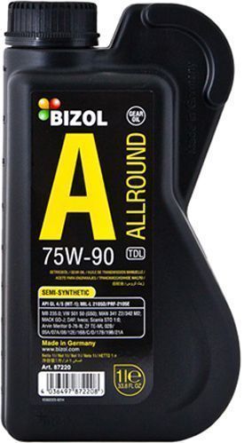 Масло трансмиссионное Bizol Allround Gear Oil TDL 75W-90 1 л(B87220)