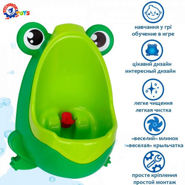 Писсуар ТехноК Лягушка (для мальчиков)
