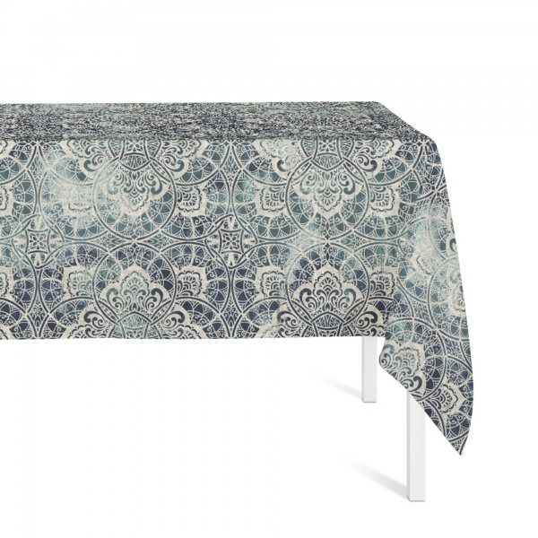 Скатерть Alain brown 150x250 см белый с синим Guy Laroche Paris 