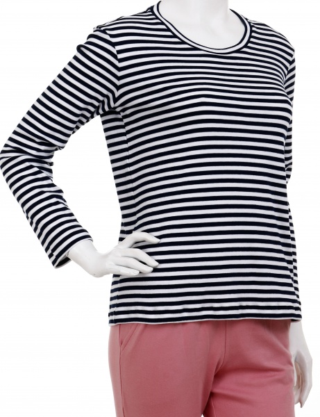 Реглан Flis clothes женский Белая полоса р. XL бело-синий