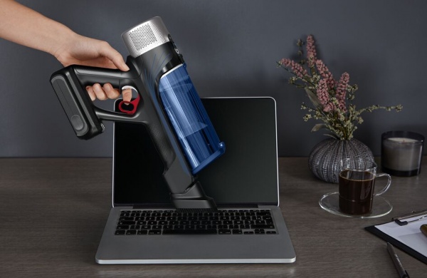 Пылесос аккумуляторный Rowenta X-Force 9.6 Aqua Animal RH20C7WO black/blue 