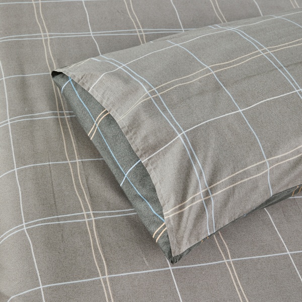 Комплект постельного белья Wiltz семейный серый La Nuit 