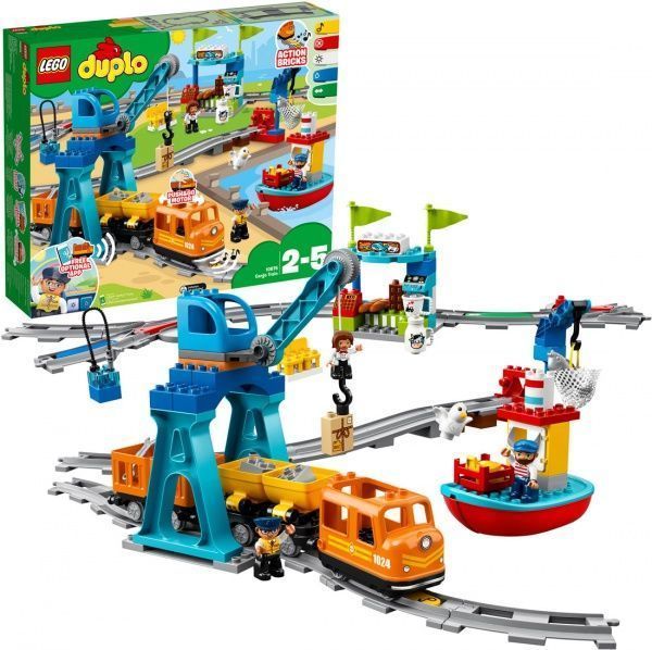 Конструктор LEGO Duplo Town Вантажний потяг 10875