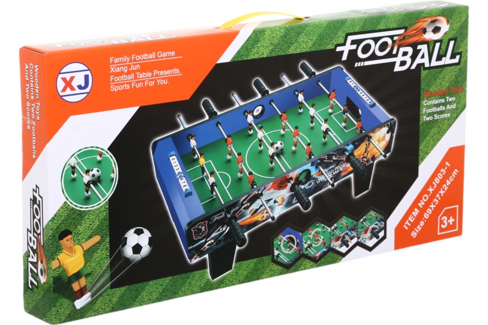 Настільний футбол XIANGJUN дерев'яний 69х37х24 см OTG0810648