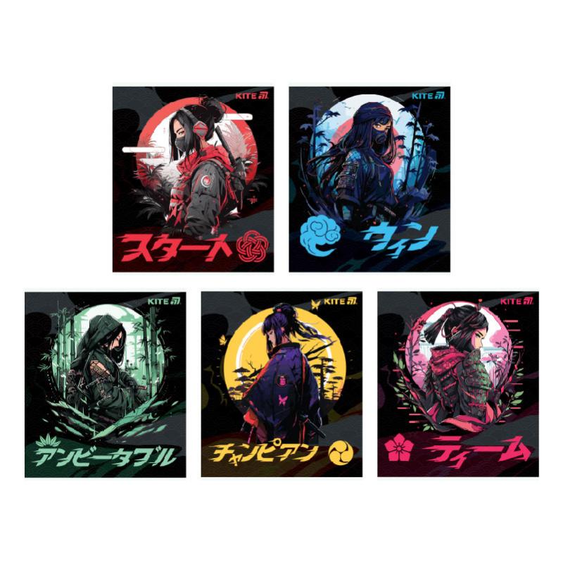 Тетрадь школьная 48 лист. клетка Anime K25-259-1 KITE