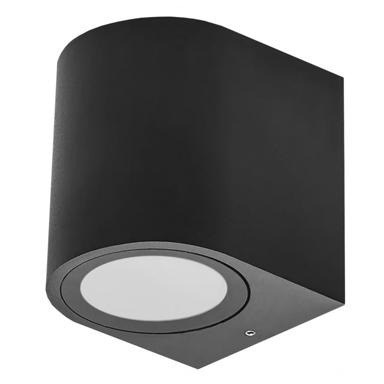 Светильник уличный настенный LEDCOIN GU10 черный DH144