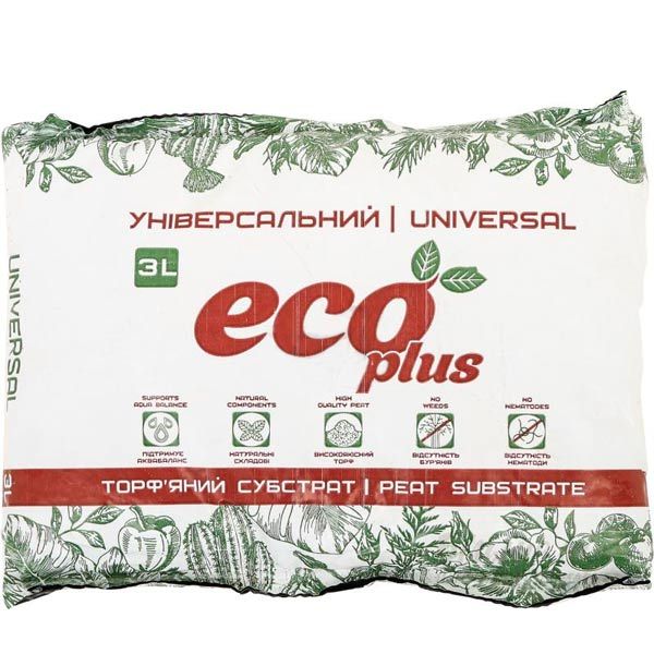 Субстрат Eco Plus универсальный 3 л