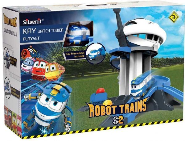Игровой набор Silverlit Robot Trains - Дозорная вышка 80189