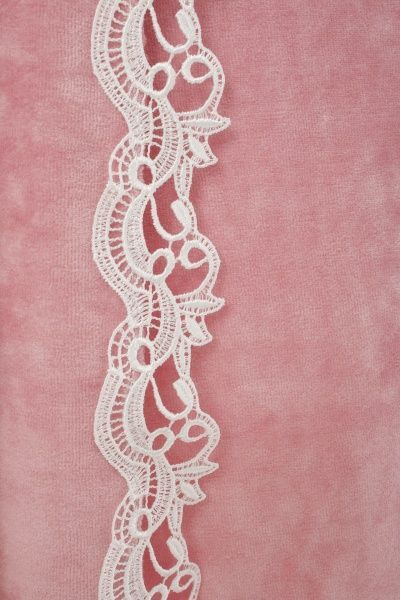 Халат домашний La Nuit Home Dantel р. XS розовый ET-416 