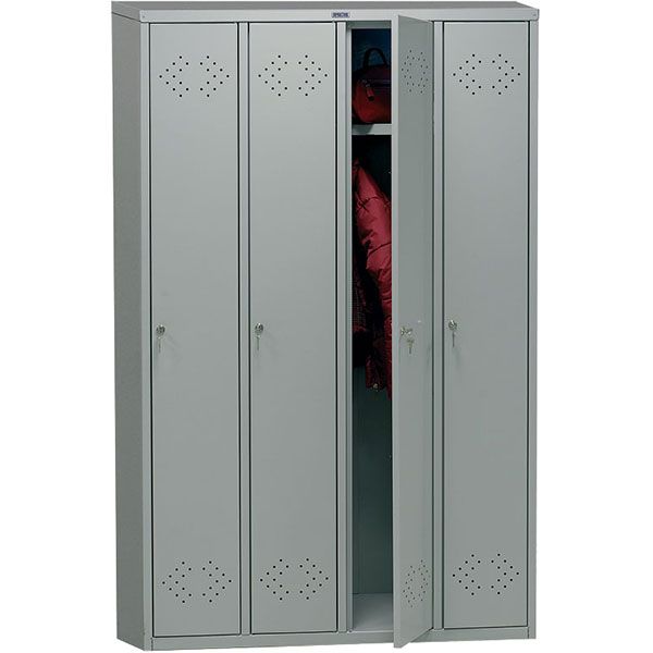 Шкаф для одежды 4 секции Промет Практик LS-41 1830х1130х500 мм