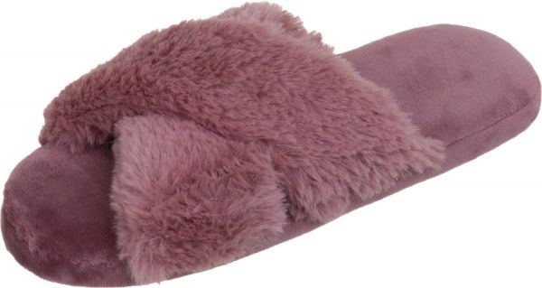 Тапки домашние La Nuit Бургунди р. 40 пудровый 