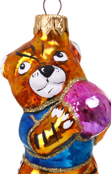 Декорация новогодняя Формовая игрушка в ассортименте 9 см 