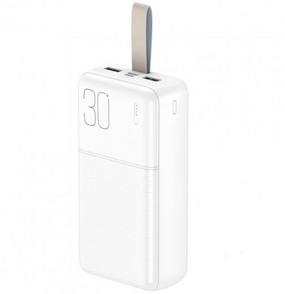 Повербанк Xo PR199 30000 mAh white (PR199.white)