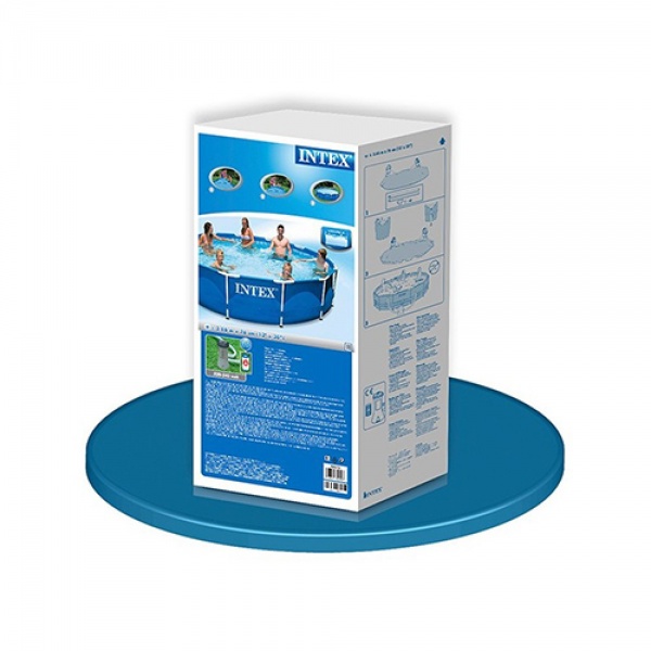 Бассейн каркасный Intex Metal Frame Pool арт.28212 (366х76 см) 6503л