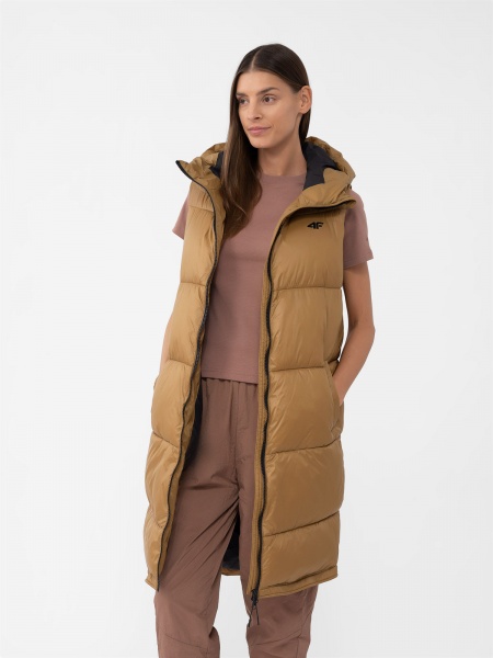 Жилет 4F VEST F074 4FAW23TVESF074-82S р.M коричневый