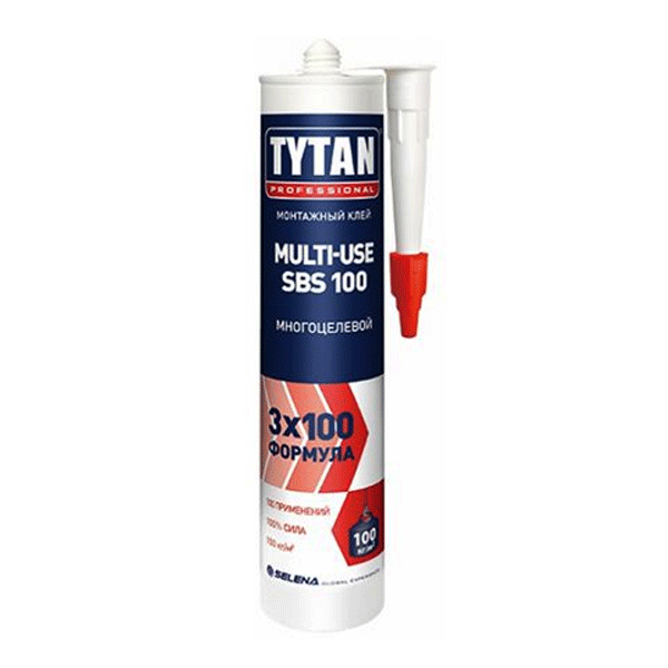 Клей универсальный монтажный Tytan MULTI-USE SBS-100 бежевый 310 мл 