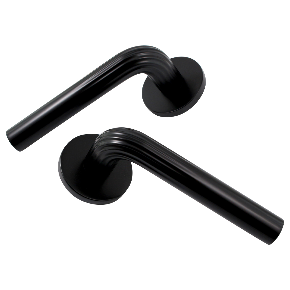 Ручка на розетке RDA Monica 69580 матовый черный