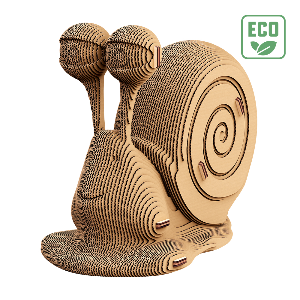 Конструктор картонный Cartonic 3D Puzzle SNAIL CARTSNAIL