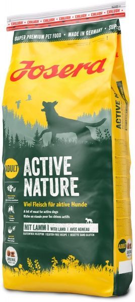 Корм Josera Active Nature для активных собак 15 кг