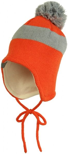 Шапка HUPPA В'язана VIIRO 1, L р.55-57 помаранчевий 83620100-90022-00L 