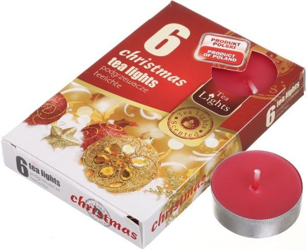 Набор свечей Рождество 6 шт.