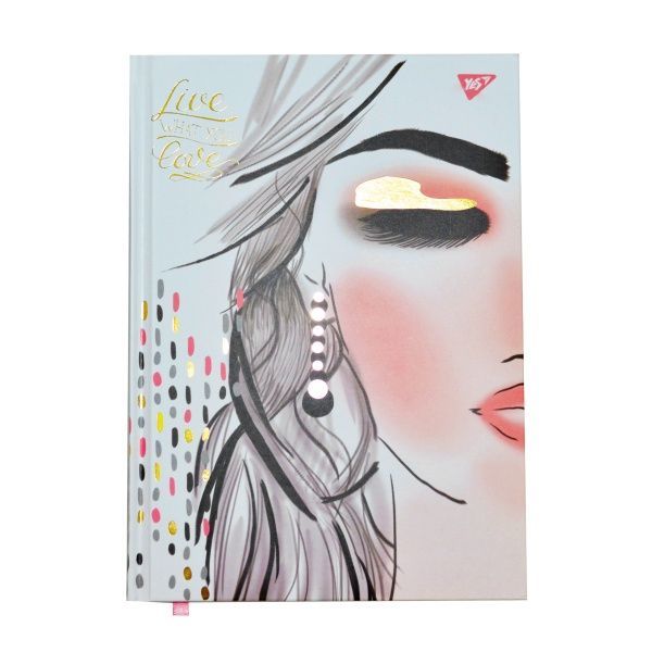 Блокнот-мотиватор Life&Love серии Fashion 14,8х21 см 151585 YES