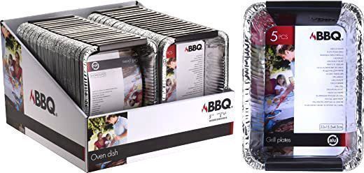 Контейнер для барбекю 22х15.5х4.8 см 5 штук DV5300110