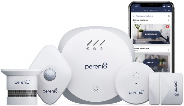 Комплект устройств умного дома Perenio PEKIT01 белый 