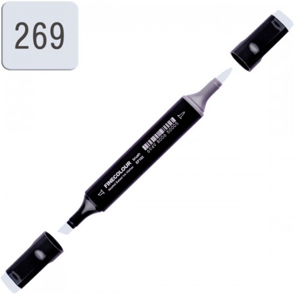 Маркер спиртовой FINECOLOUR EF102-269 резкий серый №3 