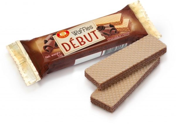 Вафли ДЕБЮТ шоколадный вкус 32 г 