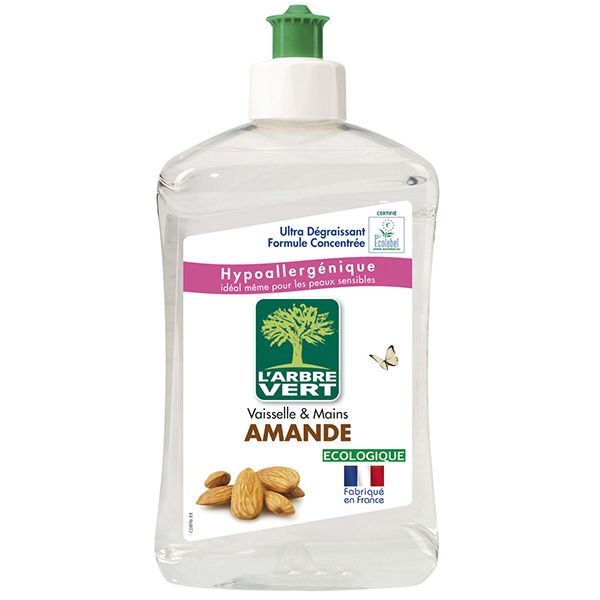 Рідина для ручного миття посуду L'Arbre Vert Мигдаль 0,5л