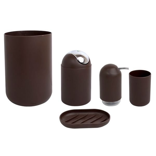 Косметическое ведро Trento Miki шоколад