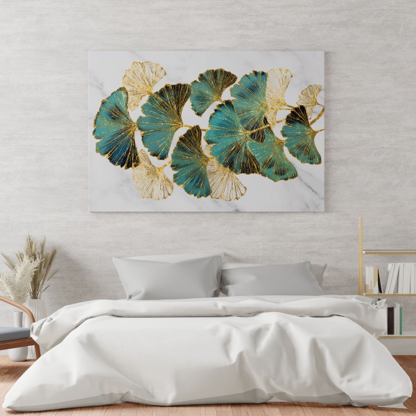 Картина на полотні Листя гінко 80x110 см WS Holst 2094651085 